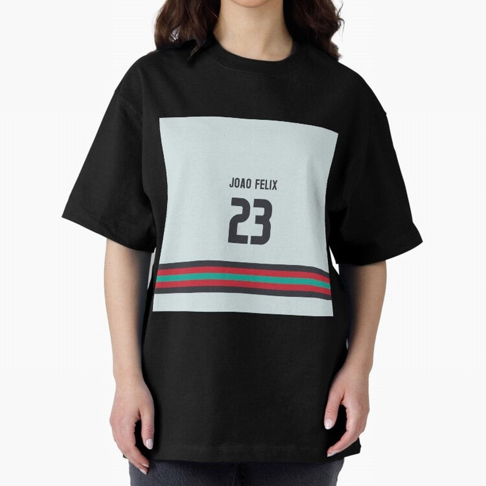 Joao Felix Portugal Away Oversized T-Shirt Relive the Noise and Pride of the FIFA World Cup 2026 USA Canada Mexico Journey through Neymar Highlights, England Pride, Match Day Excitement, Supporter Culture, Golden Goals and Global Football Passion;