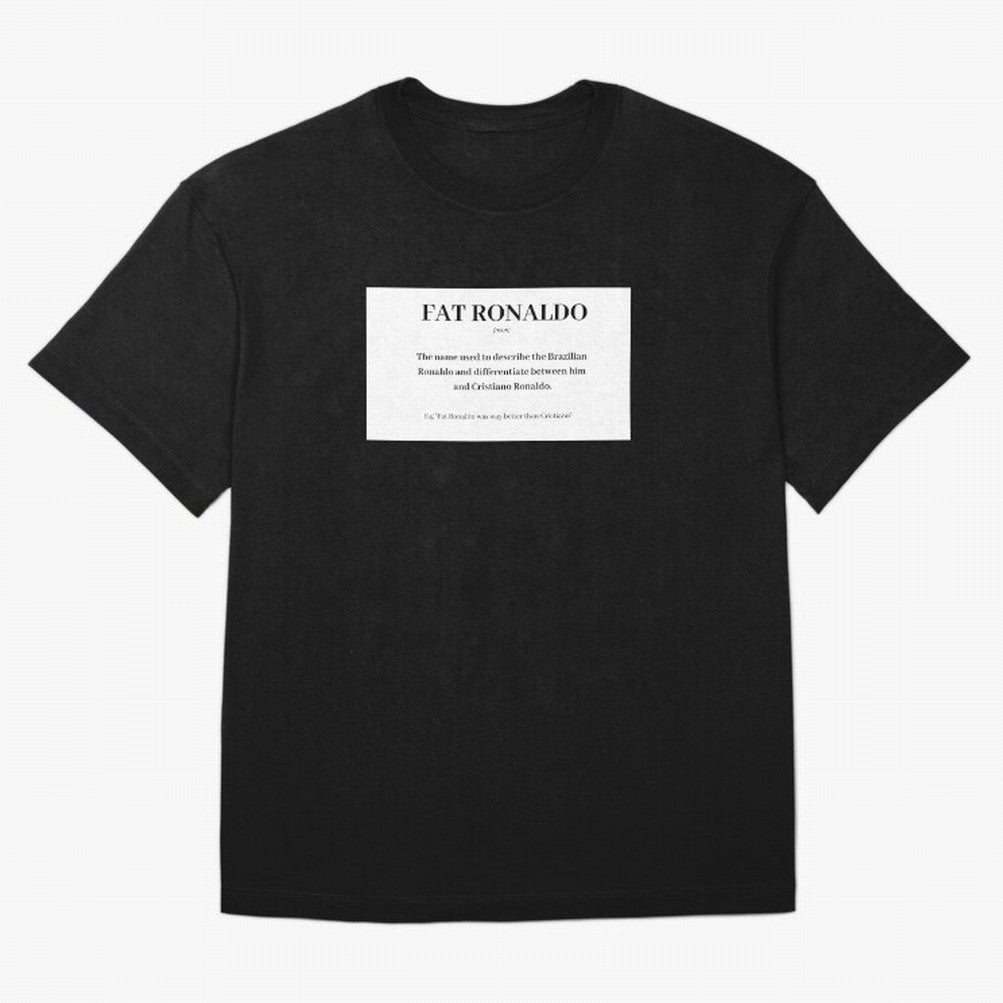 FAT RONALDO Oversized T-Shirt Back Your Heroes with Global Football Passion for FIFA World Cup 2026, with Cristiano Ronaldo, Haaland and CR7, England, France and Netherlands, Tournament Hype, Historic Matchups, Family Viewing Parties and Global