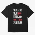 Take Me Home United Road Oversized T-Shirt Carry the FIFA World Cup 2026 Group Stage Journey through Mbappe and Neymar Highlights, France Pride, Champion Mindset, Group Stage Buzz, Knockout Tension and Passionate Fan Culture; Perfect for Fans,