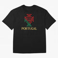 Portugal Tuga D Gold Oversized T-Shirt Show Match Day Excitement for the FIFA World Cup 2026 Group Stage Journey through Messi, Neymar and Mbappe Highlights, Brazil, Portugal and Argentina Pride, Game Day Rituals, Football Legends, Country Pride
