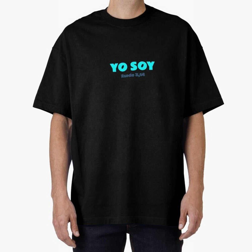 Yo soy ¨C Exodus 3,14 Oversized T-Shirt Bring Match Day Fire to Match Day Hype around FIFA World Cup 2026, Cristiano Ronaldo, Argentina, France and Brazil, Champion Mindset, Group Stage Buzz, Knockout Tension and Passionate Fan Culture; Ideal for