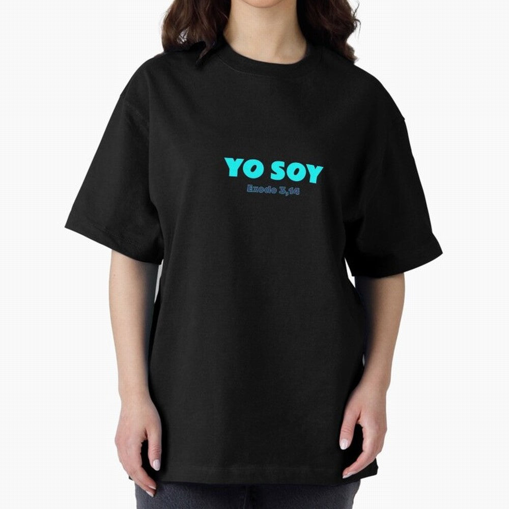 Yo soy ¨C Exodus 3,14 Oversized T-Shirt Bring Match Day Fire to Match Day Hype around FIFA World Cup 2026, Cristiano Ronaldo, Argentina, France and Brazil, Champion Mindset, Group Stage Buzz, Knockout Tension and Passionate Fan Culture; Ideal for