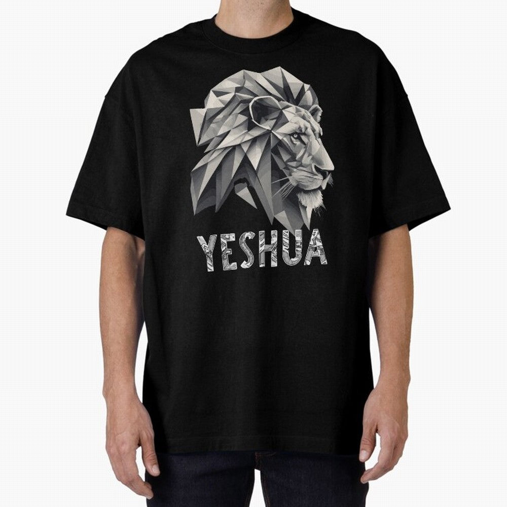 ILUSTRACI¨®N DE LE¨®N CRISTALIZADO YESHUA Oversized T-Shirt Show Match Day Excitement for Match Day Hype around FIFA World Cup 2026, Messi, CR7 and Mbappe, Brazil, Portugal and Argentina, Championship Spirit, Famous Goals, Roaring Crowds and