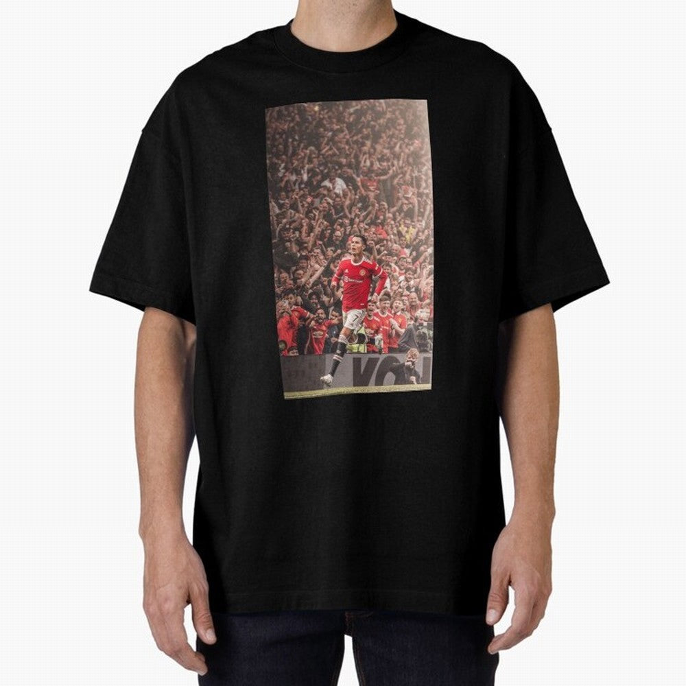 cristiano Oversized T-Shirt Show Fan Pride Across Match Day Hype around FIFA World Cup 2026 USA Canada Mexico, CR7 and Messi, Brazil, Portugal and Argentina, Football Passion, Legendary Performances, Festival Vibes and Supporter Community; Built