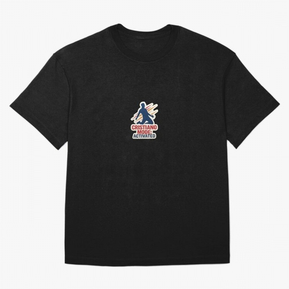 Cristiano Mode: Activated v2 Oversized T-Shirt Make Memories around Global Football Passion for FIFA World Cup 2026 Group Stage, Filled with Messi, Neymar and Mbappe, Brazil, Worldwide Fan Energy, Dramatic Goals, Stadium Lights and Championship