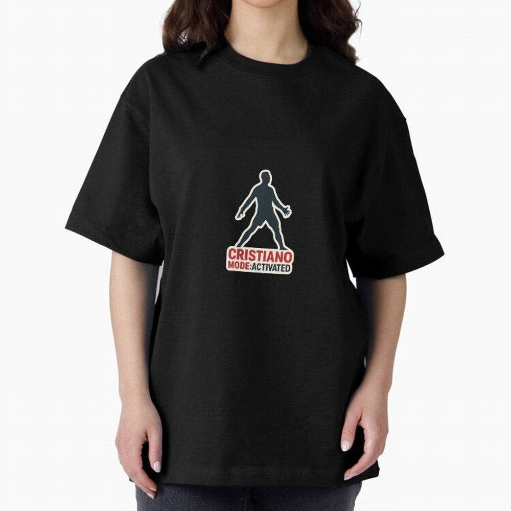 Cristiano Mode: Activated Oversized T-Shirt Back Your Heroes with Match Day Hype around FIFA World Cup 2026, Messi and Cristiano Ronaldo, England, France and Netherlands, Stadium Chants, National Pride, Trophy Dreams and Unforgettable Football