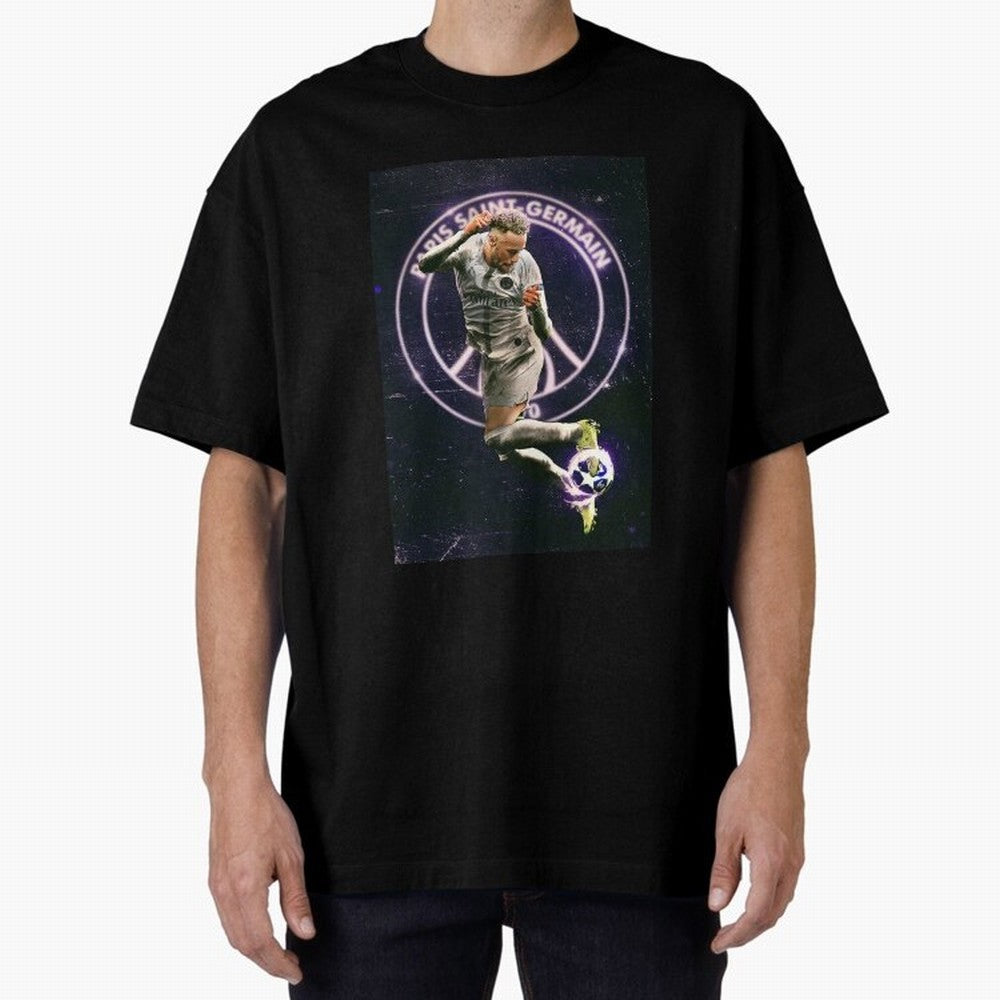 Skill Neymar Oversized T-Shirt Celebrate the Next Chapter of FIFA World Cup 2026 USA Canada Mexico Centered on Cristiano Ronaldo, Argentina and Brazil Energy, Retro Football Energy, Iconic Rivalries, Trophy Chase Drama and Stadium Atmosphere; Made