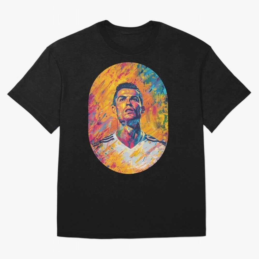 Cristiano Oversized T-Shirt Honor the Football Icons of FIFA World Cup 2026 for Fans of Messi and Portugal, Bringing Fan Favorite Moments, National Team Passion, Big Match Drama and Soccer History; Ideal for Football Dads, Football Moms, Friends,