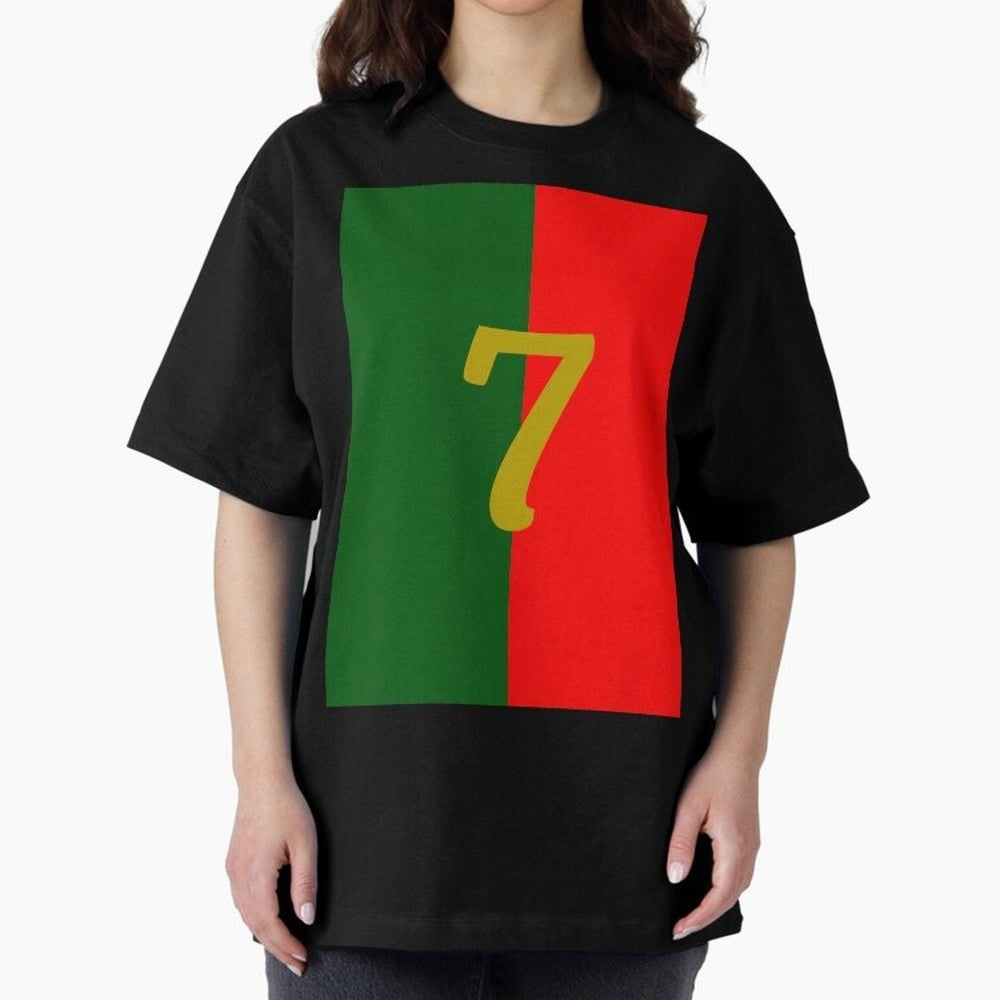 Cristiano Oversized T-Shirt Celebrate Golden Goal Energy in FIFA World Cup 2026 Spirit, Driven by Argentina, France and Brazil, Cristiano Ronaldo, Haaland and CR7, Goal Celebration Energy, Supporter Heritage, Football Icons and Worldwide Tournament