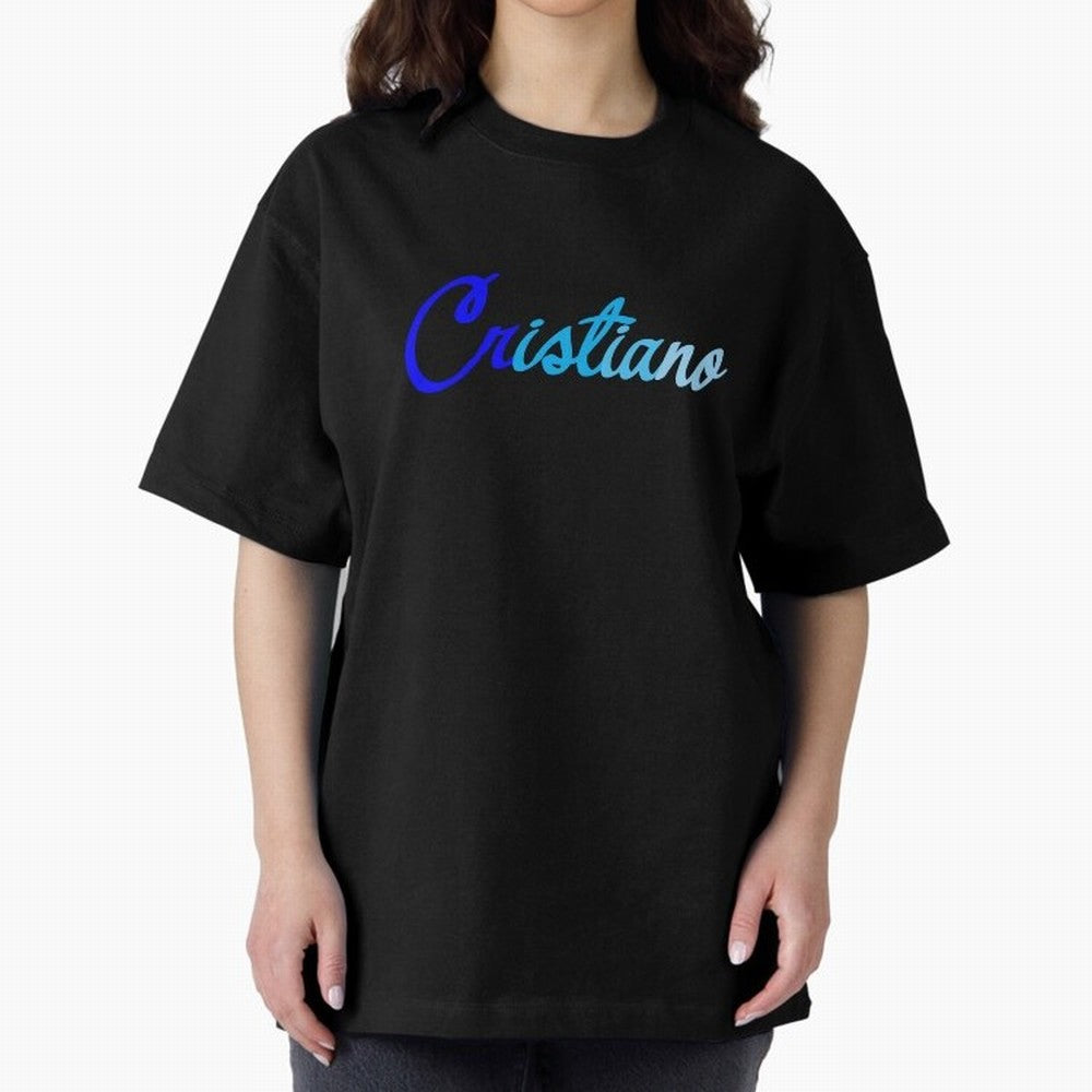Cristiano Oversized T-Shirt Follow the Road to the FIFA World Cup 2026 Group Stage Journey through Mbappe Highlights, Argentina and Brazil Pride, Game Day Rituals, Football Legends, Country Pride and the Road to the Final; Built for Supporters