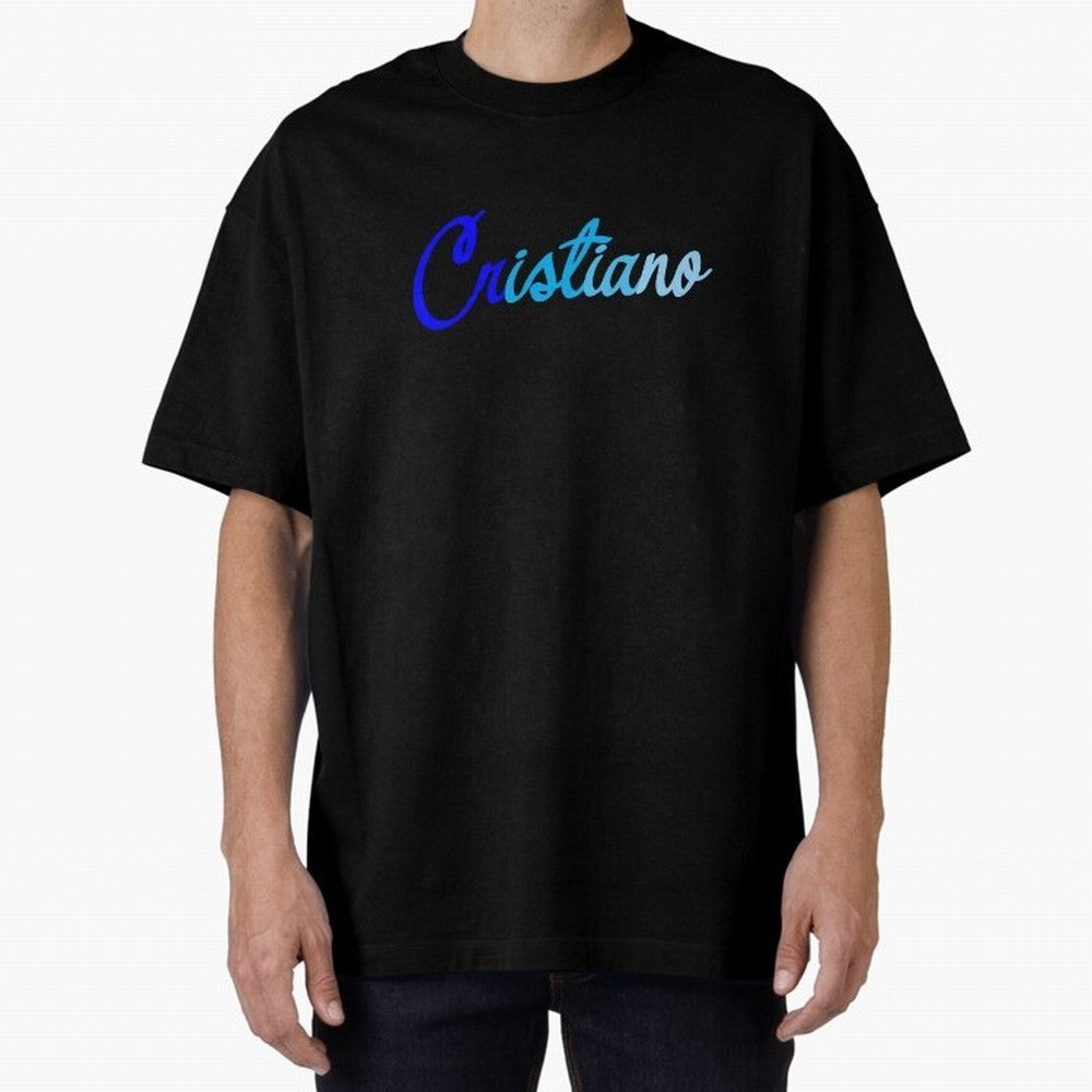 Cristiano Oversized T-Shirt Follow the Road to the FIFA World Cup 2026 Group Stage Journey through Mbappe Highlights, Argentina and Brazil Pride, Game Day Rituals, Football Legends, Country Pride and the Road to the Final; Built for Supporters