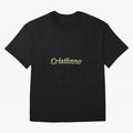 Cristiano Oversized T-Shirt Feel the Roar of FIFA World Cup 2026 for Fans of Messi, CR7 and Mbappe and Portugal, Bringing Match Day Excitement, Supporter Culture, Golden Goals and Global Football Passion; Perfect for Supporters Who Want Bold