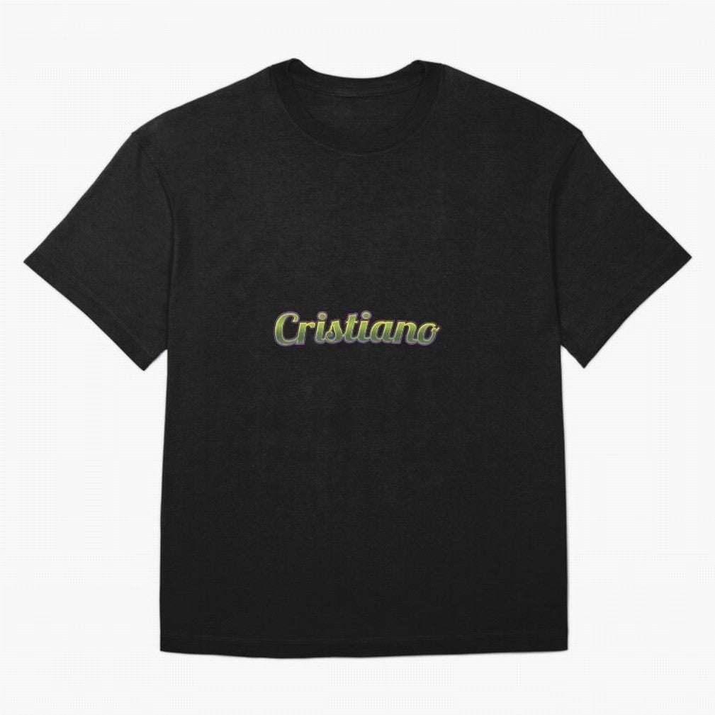 Cristiano Oversized T-Shirt Feel the Roar of FIFA World Cup 2026 for Fans of Messi, CR7 and Mbappe and Portugal, Bringing Match Day Excitement, Supporter Culture, Golden Goals and Global Football Passion; Perfect for Supporters Who Want Bold