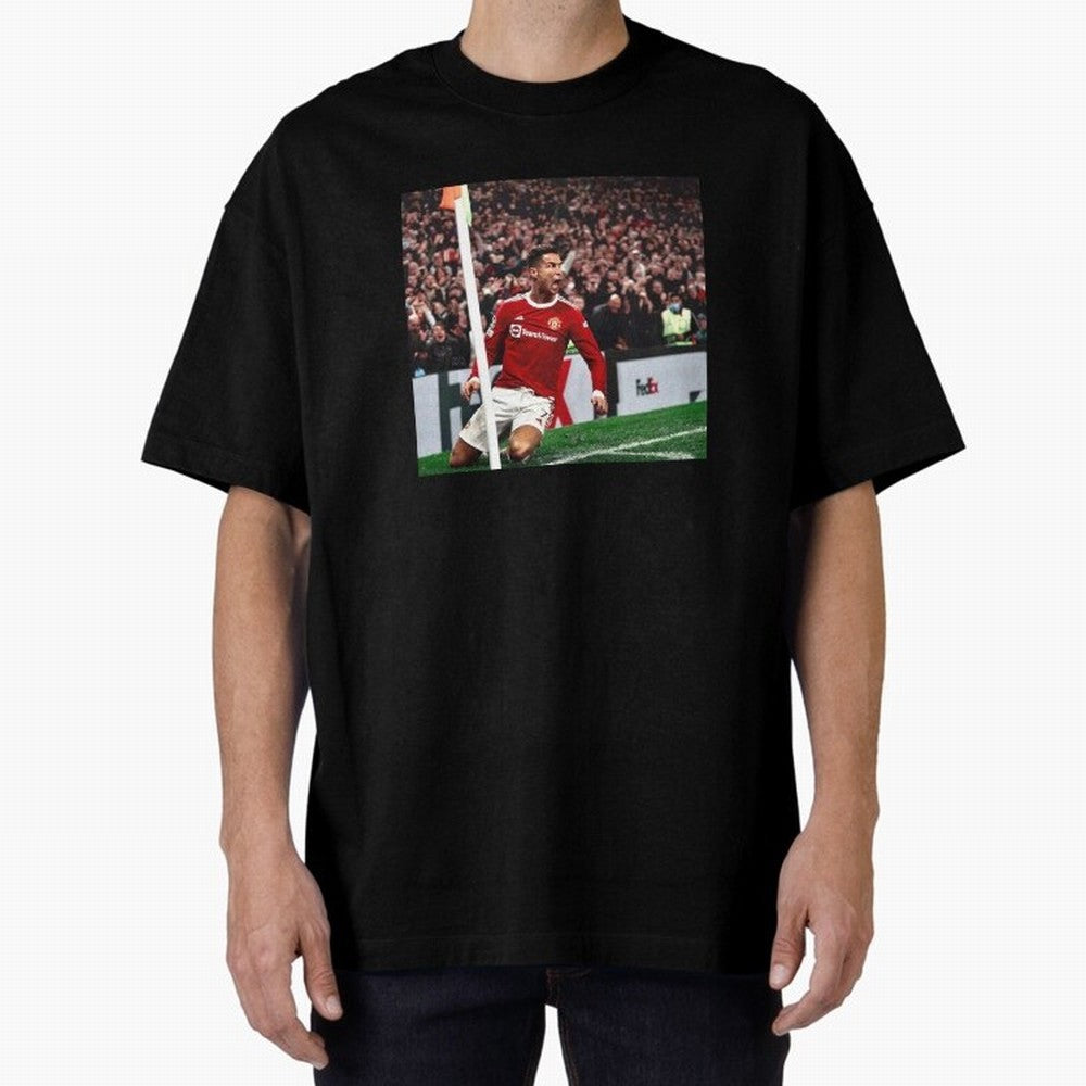 Cristiano Oversized T-Shirt Treasure FIFA World Cup 2026 Group Stage Filled with Mbappe, France and Portugal Energy, Match Day Excitement, Supporter Culture, Golden Goals and Global Football Passion; Perfect for Supporters Who Want Bold Football