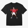 CR7 Siiiii!, Cristiano Ronaldo's trademark goal celebration Oversized T-Shirt Live the Energy of FIFA World Cup 2026 Group Stage Made for Haaland, Argentina and Brazil Energy, Stadium Memories, Football Loyalty, International Chants and