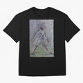 Cristiano Ronaldo - Portrait 2 Oversized T-Shirt Carry the Dream of Global Football Passion for FIFA World Cup 2026 Group Stage, with Haaland, Argentina, Championship Spirit, Famous Goals, Roaring Crowds and International Football Unity; Built for