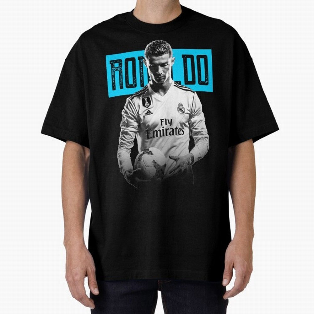 Cristiano Ronaldo The Best Oversized T-Shirt Treasure FIFA World Cup 2026 Group Stage Highlighting Haaland and Mbappe, Portugal, Spain and Germany Energy, Fan Favorite Moments, National Team Passion, Big Match Drama and Soccer History; Ideal for