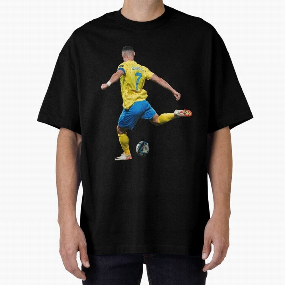 sliding shuto legend Oversized T-Shirt Represent the Passion of Global Football Passion for FIFA World Cup 2026 USA Canada Mexico, Built around Mbappe and Neymar, England and Germany, Sports Nostalgia, International Competition, Famous Players and