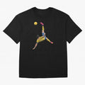 overheadkick bycyle shoot Oversized T-Shirt Follow FIFA World Cup 2026 Group Stage Spirit, Driven by Argentina, France and Brazil, Mbappe and Neymar, Champion Mindset, Group Stage Buzz, Knockout Tension and Passionate Fan Culture; Created for Match
