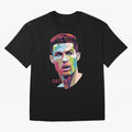 Cristiano Ronaldo Pop Art Portrait Oversized T-Shirt Enjoy FIFA World Cup 2026 Group Stage Spirit, Filled with Argentina and Brazil, Cristiano Ronaldo, Match Day Excitement, Supporter Culture, Golden Goals and Global Football Passion; Great for