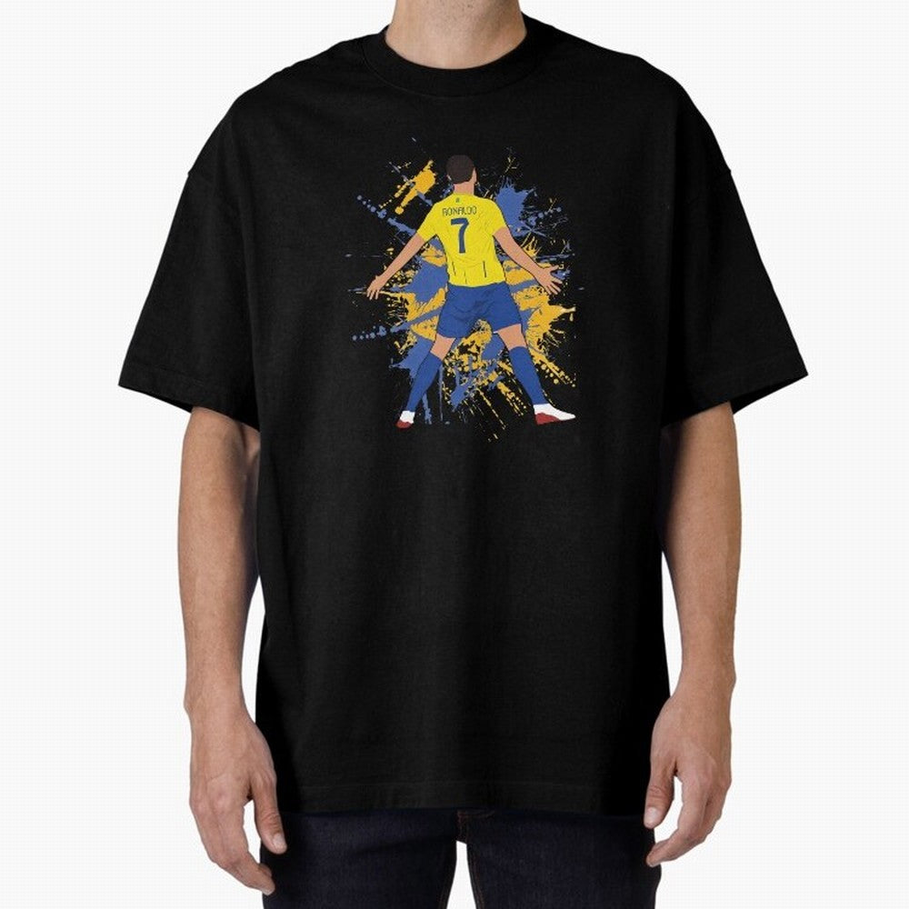 siuu cristiano alnasr football Oversized T-Shirt Show Love for Legendary Goals in Match Day Hype around FIFA World Cup 2026 USA Canada Mexico, Messi, Argentina and Brazil, Classic Soccer Heritage, Championship Pressure, Fan Loyalty and