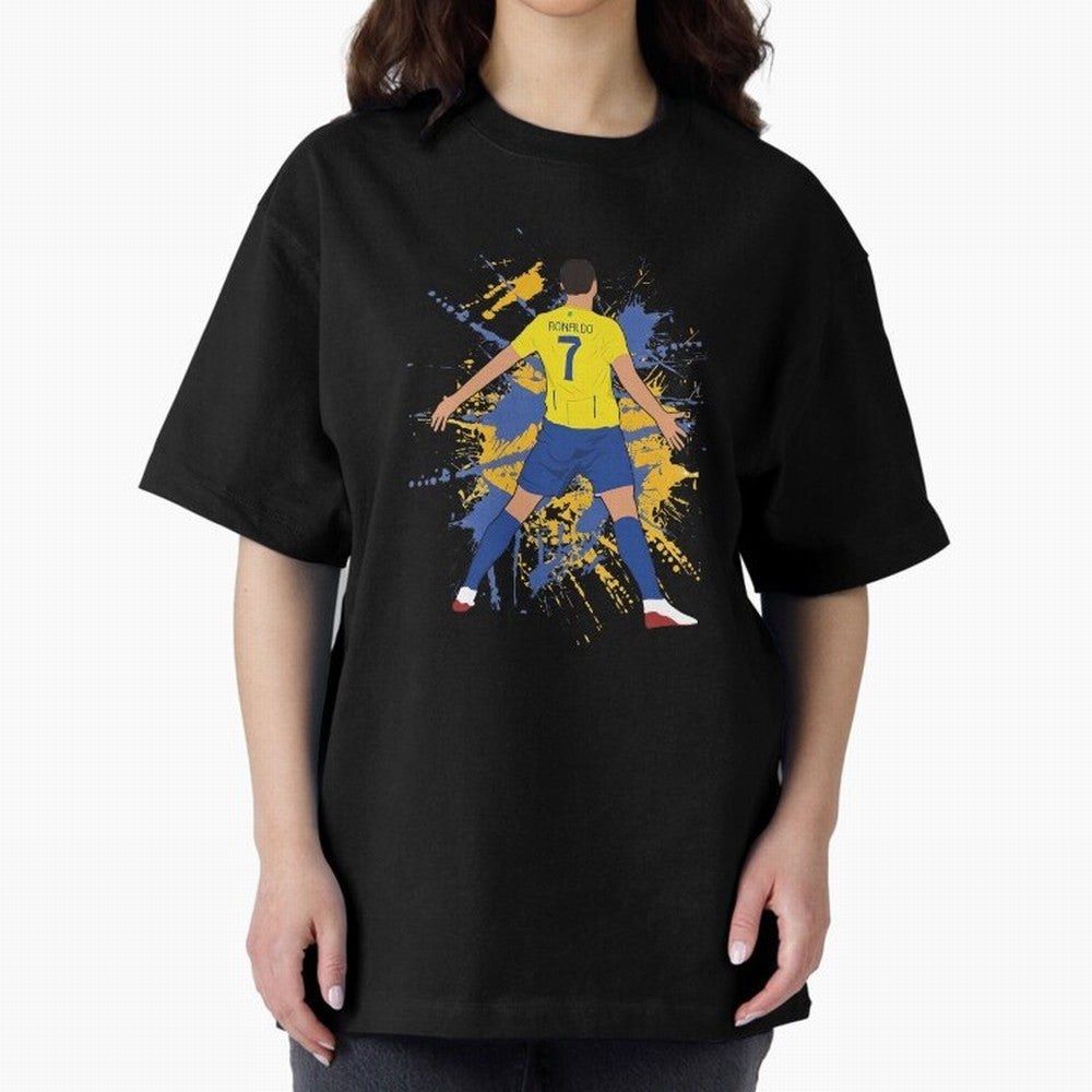 siuu cristiano alnasr football Oversized T-Shirt Show Love for Legendary Goals in Match Day Hype around FIFA World Cup 2026 USA Canada Mexico, Messi, Argentina and Brazil, Classic Soccer Heritage, Championship Pressure, Fan Loyalty and