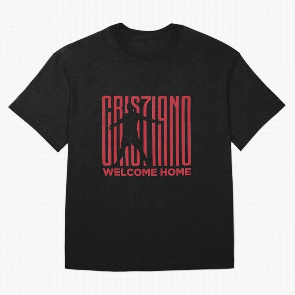 Welcome home Cristiano Ronaldo Oversized T-Shirt Support Your Favorite Stars during the FIFA World Cup 2026 Group Stage Journey through Neymar, Haaland and Cristiano Ronaldo Highlights, Spain Pride, Football Passion, Legendary Performances,