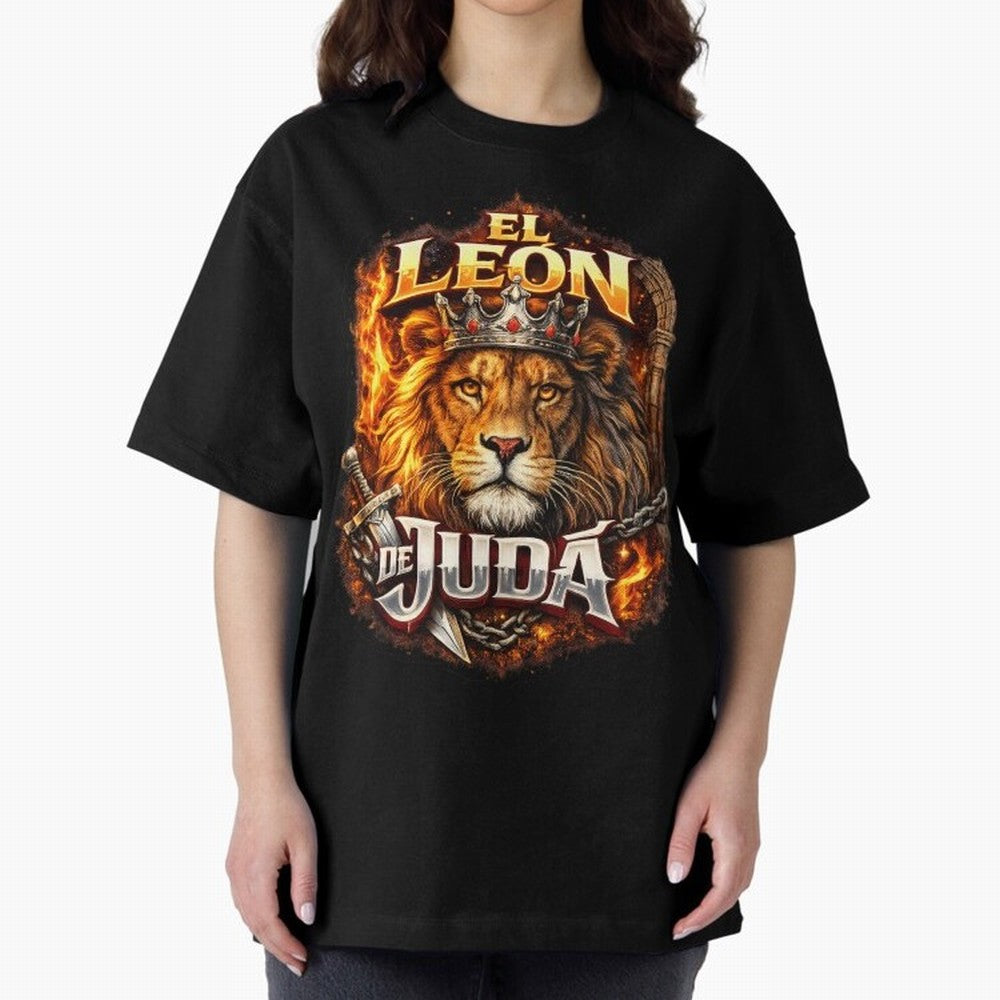 The Lion of Judah Oversized T-Shirt Show Your Tournament Heart for Global Football Passion for FIFA World Cup 2026 USA Canada Mexico, with Mbappe, Argentina and Brazil, Stadium Chants, National Pride, Trophy Dreams and Unforgettable Football