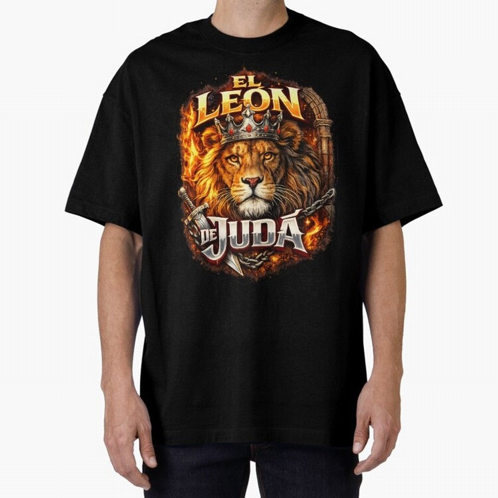 The Lion of Judah Oversized T-Shirt Show Your Tournament Heart for Global Football Passion for FIFA World Cup 2026 USA Canada Mexico, with Mbappe, Argentina and Brazil, Stadium Chants, National Pride, Trophy Dreams and Unforgettable Football
