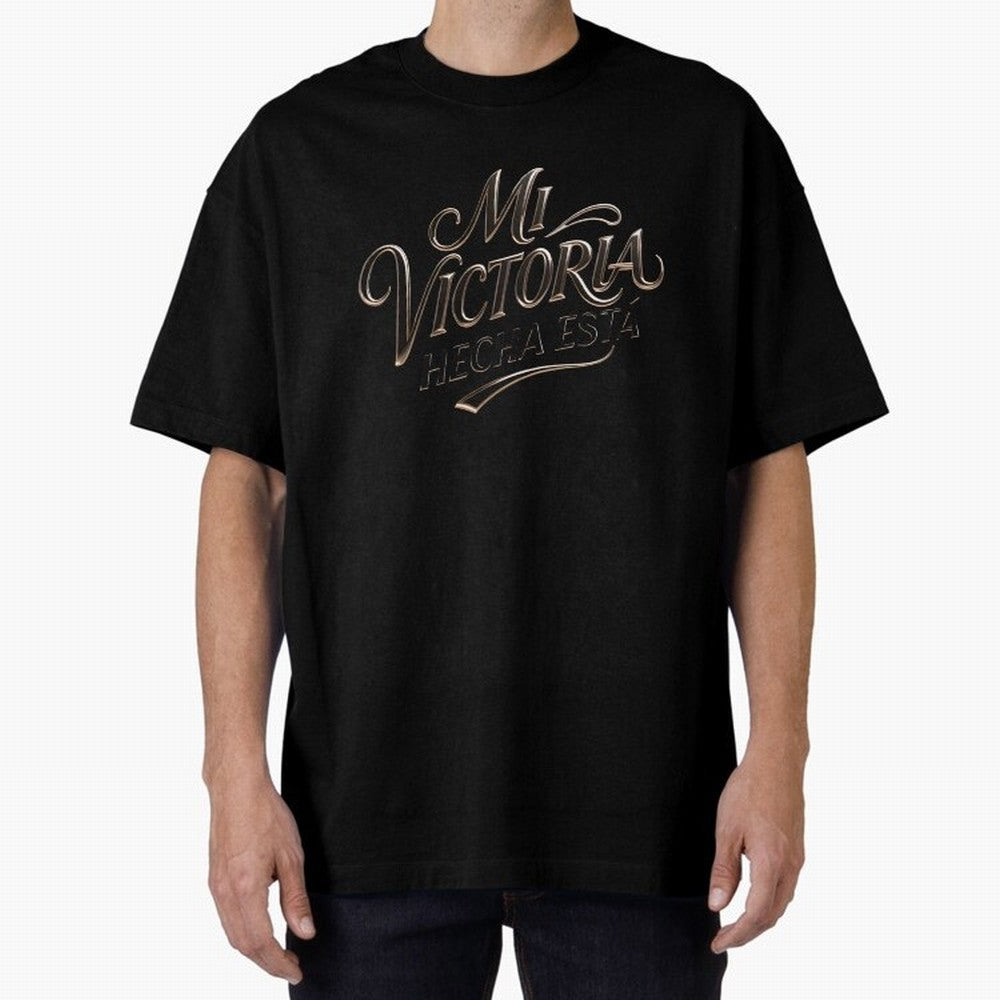 Mi Victoria Hecha Est¨¢ T Shirt Oversized T-Shirt Bring Bold Fan Energy to the FIFA World Cup 2026 Journey through Mbappe Highlights, England and Germany Pride, Game Day Rituals, Football Legends, Country Pride and the Road to the Final; Perfect