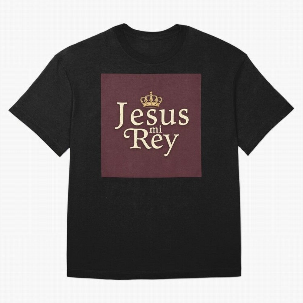 Jesus Mi Rey T Shirt Oversized T-Shirt Show Championship Spirit for Global Football Passion for FIFA World Cup 2026 Group Stage, Celebrating Cristiano Ronaldo, Haaland and CR7, Spain and Netherlands, Soccer Culture, Superstar Moments, National Team