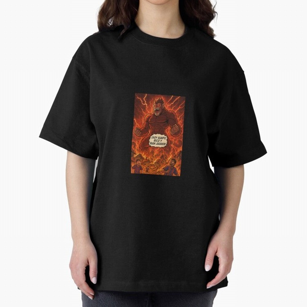 Cristiano monster Oversized T-Shirt Celebrate Soccer Greatness during Global Football Passion for FIFA World Cup 2026, Centered on Neymar, Argentina, Fan Favorite Moments, National Team Passion, Big Match Drama and Soccer History; Made for
