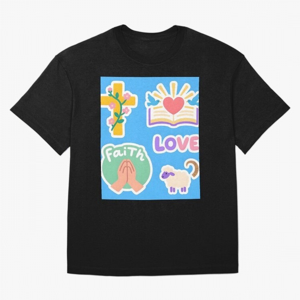 Love Faith T shirt Oversized T-Shirt Celebrate Every Goal in FIFA World Cup 2026 Group Stage Made for Messi, Neymar and Mbappe, Germany Energy, Classic Soccer Heritage, Championship Pressure, Fan Loyalty and International Pride; Created for Match