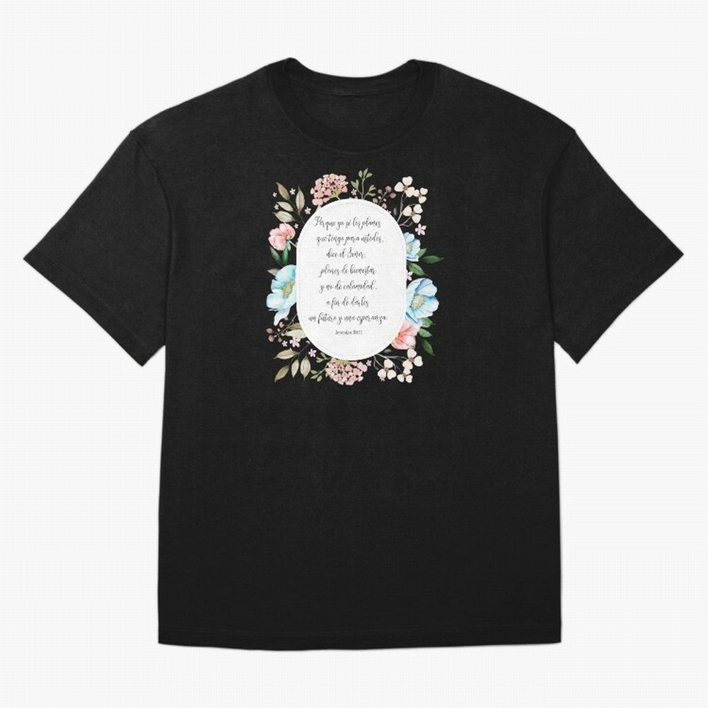 Jerem¨ªas 29:11 ¨C Planes de esperanza | Vers¨ªculo cristiano inspirador en espa?ol Oversized T-Shirt Celebrate the Magic of the FIFA World Cup 2026 USA Canada Mexico Journey through CR7 Highlights, Spain and Netherlands Pride, Match Day