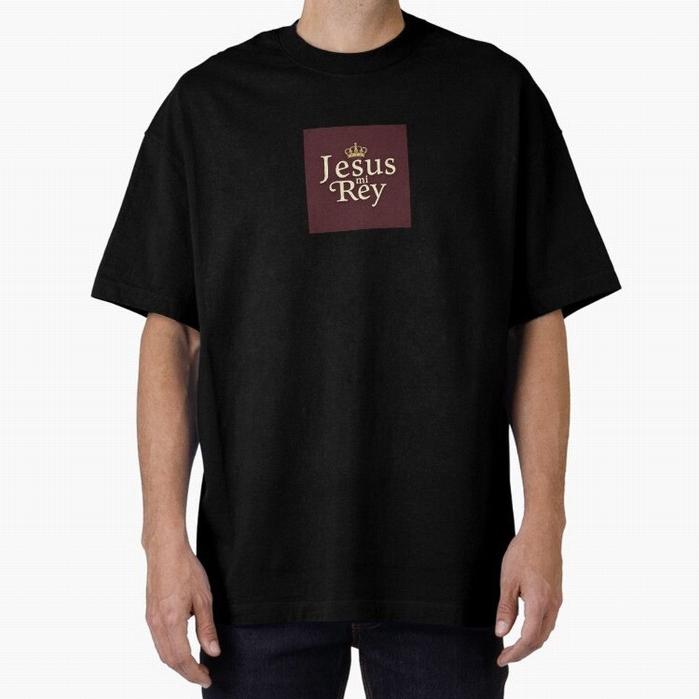 Jesus Mi Rey T shirt Oversized T-Shirt Mark FIFA World Cup 2026 USA Canada Mexico Connected to Neymar, Haaland and Cristiano Ronaldo, Spain and Netherlands Energy, Soccer Culture, Superstar Moments, National Team Dreams and Competitive Fire;