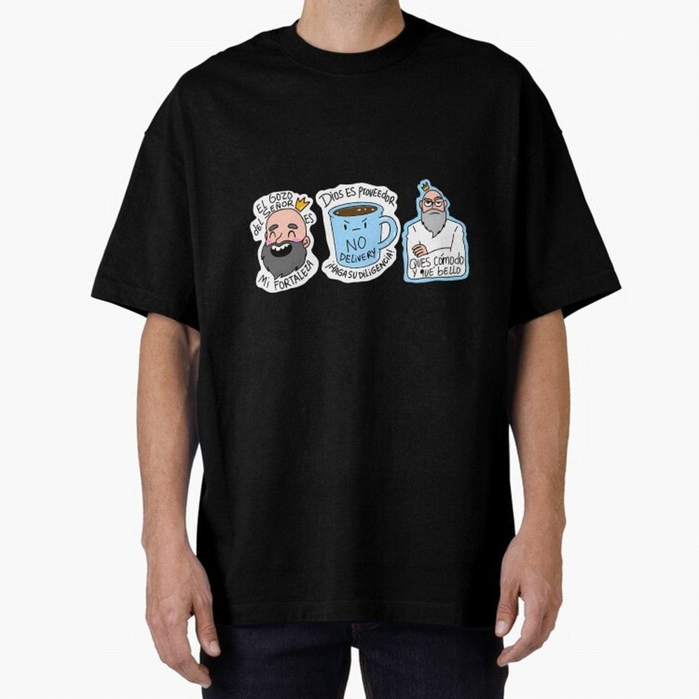El Gozo Del Seor Es Mi Fortaleza Recuerda Que Dios Es Proveedor No Delivery Oversized T-Shirt Show Up for the Glory of FIFA World Cup 2026 Group Stage Highlighting CR7 and Messi, Argentina and Brazil Energy, Match Day Excitement, Supporter Culture,