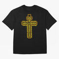 Cruz del Santo Padre Benito Color Oversized T-Shirt Embrace Match Day Hype around FIFA World Cup 2026 USA Canada Mexico, Cristiano Ronaldo, Portugal, Football History, Final Match Energy, Crowd Noise and Once in a Lifetime Moments; Ideal for Fans