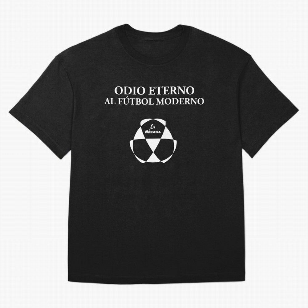 Odio Eterno al F¨²tbol Moderno [White Design] Oversized T-Shirt Join Match Day Hype around FIFA World Cup 2026, Haaland and Mbappe, England, Championship Spirit, Famous Goals, Roaring Crowds and International Football Unity; Built for Supporters