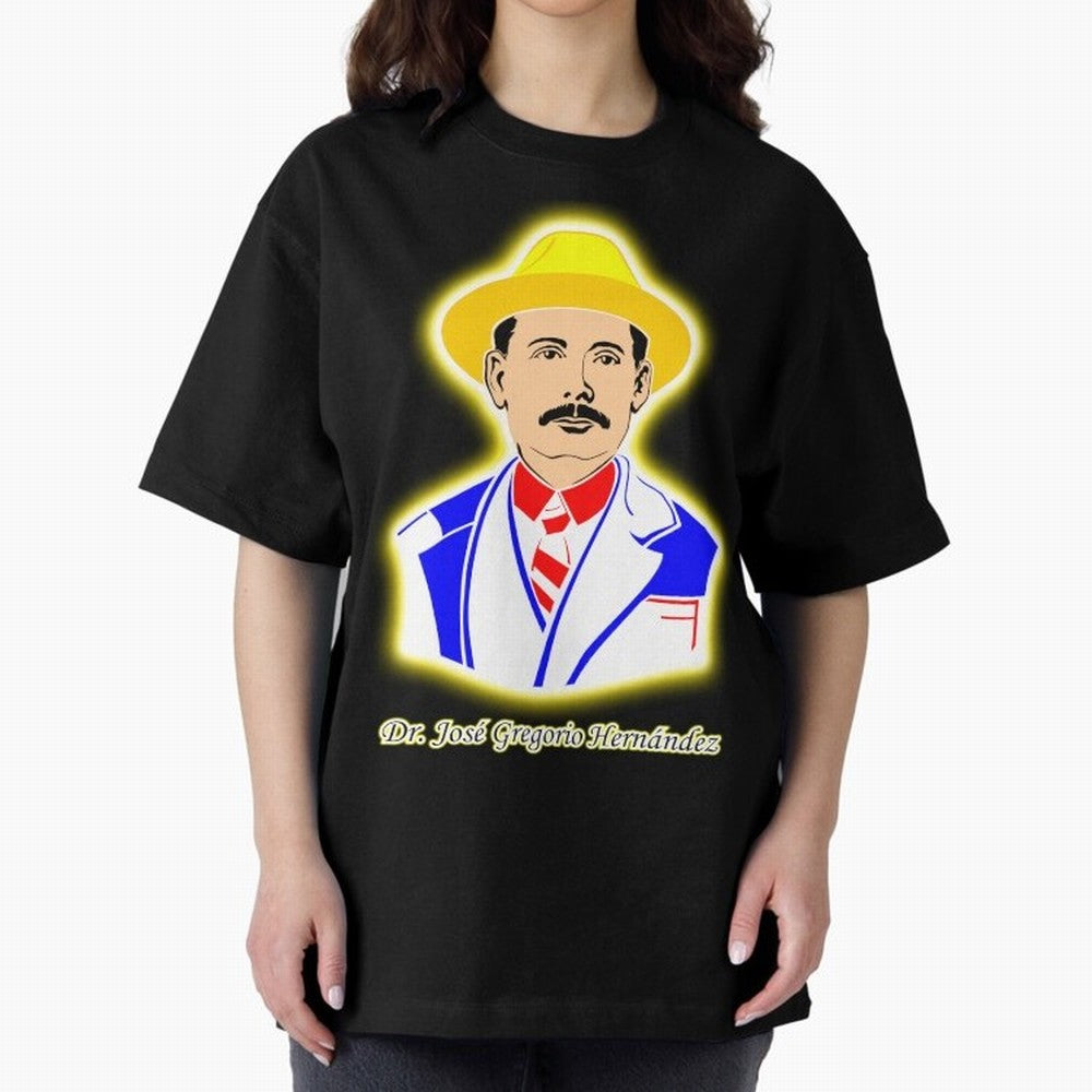Dr. Jos¨¦ Gregorio Hern¨¢ndez Oversized T-Shirt Wear the Spirit of FIFA World Cup 2026 Group Stage Built around CR7, Argentina, France and Brazil Energy, Championship Spirit, Famous Goals, Roaring Crowds and International Football Unity; Made for