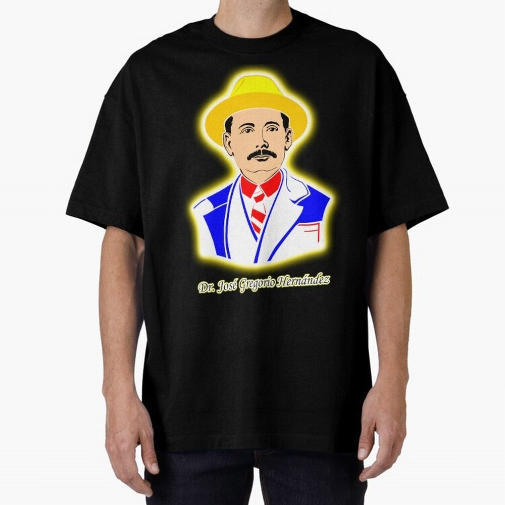 Dr. Jos¨¦ Gregorio Hern¨¢ndez Oversized T-Shirt Wear the Spirit of FIFA World Cup 2026 Group Stage Built around CR7, Argentina, France and Brazil Energy, Championship Spirit, Famous Goals, Roaring Crowds and International Football Unity; Made for