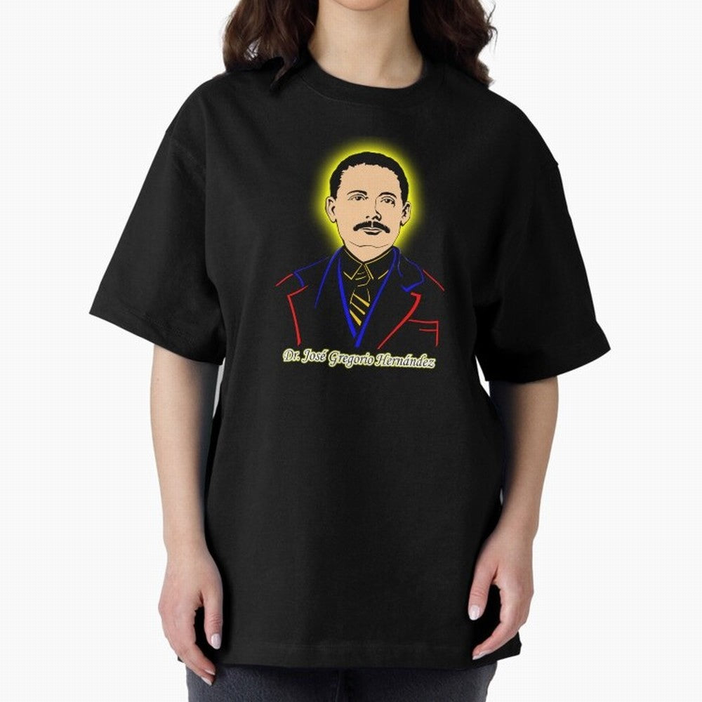 Dr. jose gregorio hernandez colores Oversized T-Shirt Celebrate Global Football Passion for FIFA World Cup 2026, with CR7 and Messi, Germany, Global Supporter Spirit, Legendary Goals, National Colors and Tournament Celebration; Great for Supporters