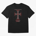 Cruz Ang¨¦lica de Santo Tom¨¢s de Aquino Red n White Oversized T-Shirt Back Your Heroes with the FIFA World Cup 2026 Group Stage Journey through CR7 and Messi Highlights, Argentina and Brazil Pride, Football Festival Excitement, Trophy Ambitions,