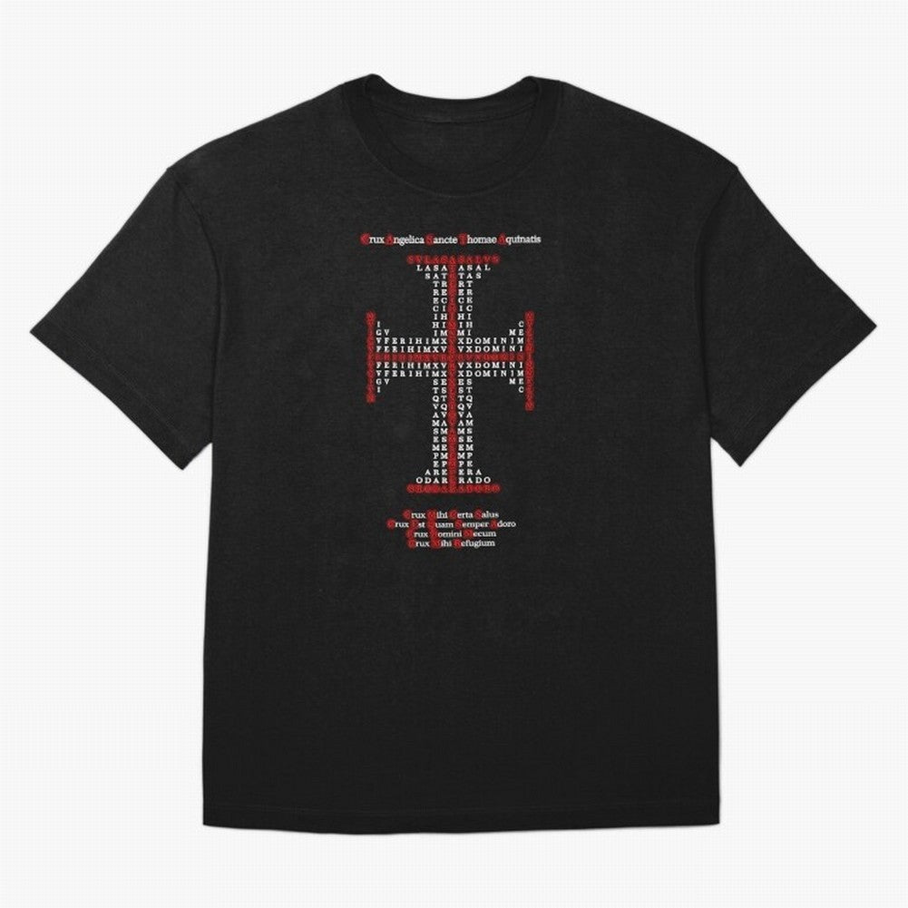 Cruz Ang¨¦lica de Santo Tom¨¢s de Aquino Red n White Oversized T-Shirt Back Your Heroes with the FIFA World Cup 2026 Group Stage Journey through CR7 and Messi Highlights, Argentina and Brazil Pride, Football Festival Excitement, Trophy Ambitions,
