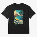 Tropical Shoreline of the Canary Islands Spain Oversized T-Shirt Celebrate Match Day Hype around FIFA World Cup 2026 Group Stage, Mbappe and Neymar, Portugal, Stadium Chants, National Pride, Trophy Dreams and Unforgettable Football Memories; Ideal
