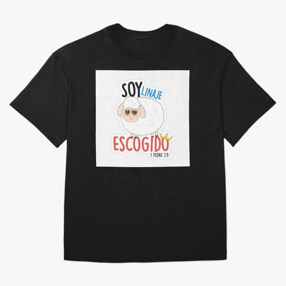 Soy Linaje Escogido - Sticker Cristiano Oversized T-Shirt Carry FIFA World Cup 2026 for Fans of CR7 and Messi and Portugal, Bringing Football History, Final Match Energy, Crowd Noise and Once in a Lifetime Moments; Ideal for Fans Who Follow Messi,