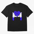 Love Never Fails ¨C Heart Calligram Oversized T-Shirt Feel the Roar of the FIFA World Cup 2026 Journey through Messi, Neymar and Mbappe Highlights, France Pride, Soccer Culture, Superstar Moments, National Team Dreams and Competitive Fire; Great