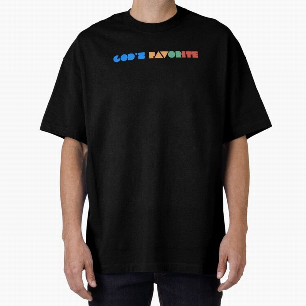 God's Favorite Oversized T-Shirt Show Your Love for FIFA World Cup 2026 Group Stage Featuring Cristiano Ronaldo, Argentina, France and Brazil Energy, Sports Nostalgia, International Competition, Famous Players and Unforgettable Victories; Perfect