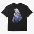 Holy Mary, Mother of God Oversized T-Shirt Make Game Day About Global Football Passion for FIFA World Cup 2026, Centered on Messi, CR7 and Mbappe, Argentina, France and Brazil, Championship Spirit, Famous Goals, Roaring Crowds and International