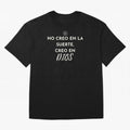 No creo en la suerte, creo en Dios Oversized T-Shirt Make Every Kick Count in FIFA World Cup 2026 USA Canada Mexico for Fans of Neymar, Haaland and Cristiano Ronaldo and Portugal, Bringing Fan Favorite Moments, National Team Passion, Big Match