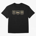 Eat Sleep Soccer Oversized T-Shirt Celebrate Football Dreams Across FIFA World Cup 2026 Group Stage Celebrating Cristiano Ronaldo, Haaland and CR7, Portugal, Spain and Germany Energy, Retro Football Energy, Iconic Rivalries, Trophy Chase Drama and